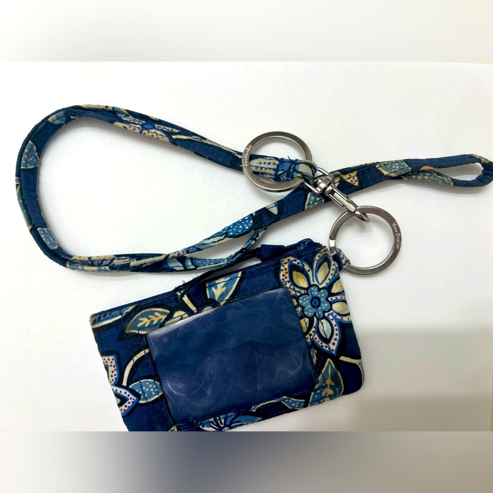 Vera bradley card holder and lanyard